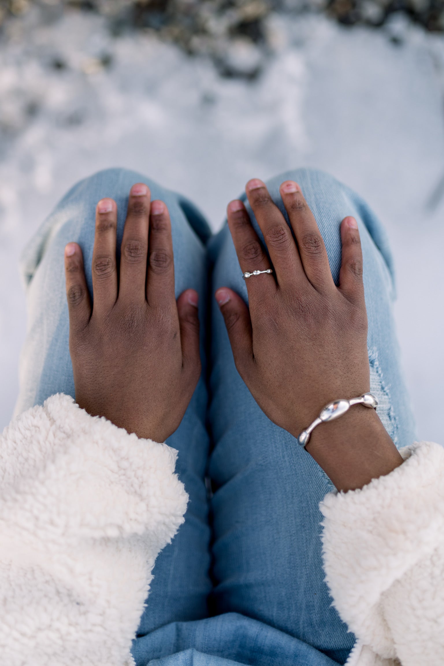 Seaweed Bracelet // in Sterling Silver