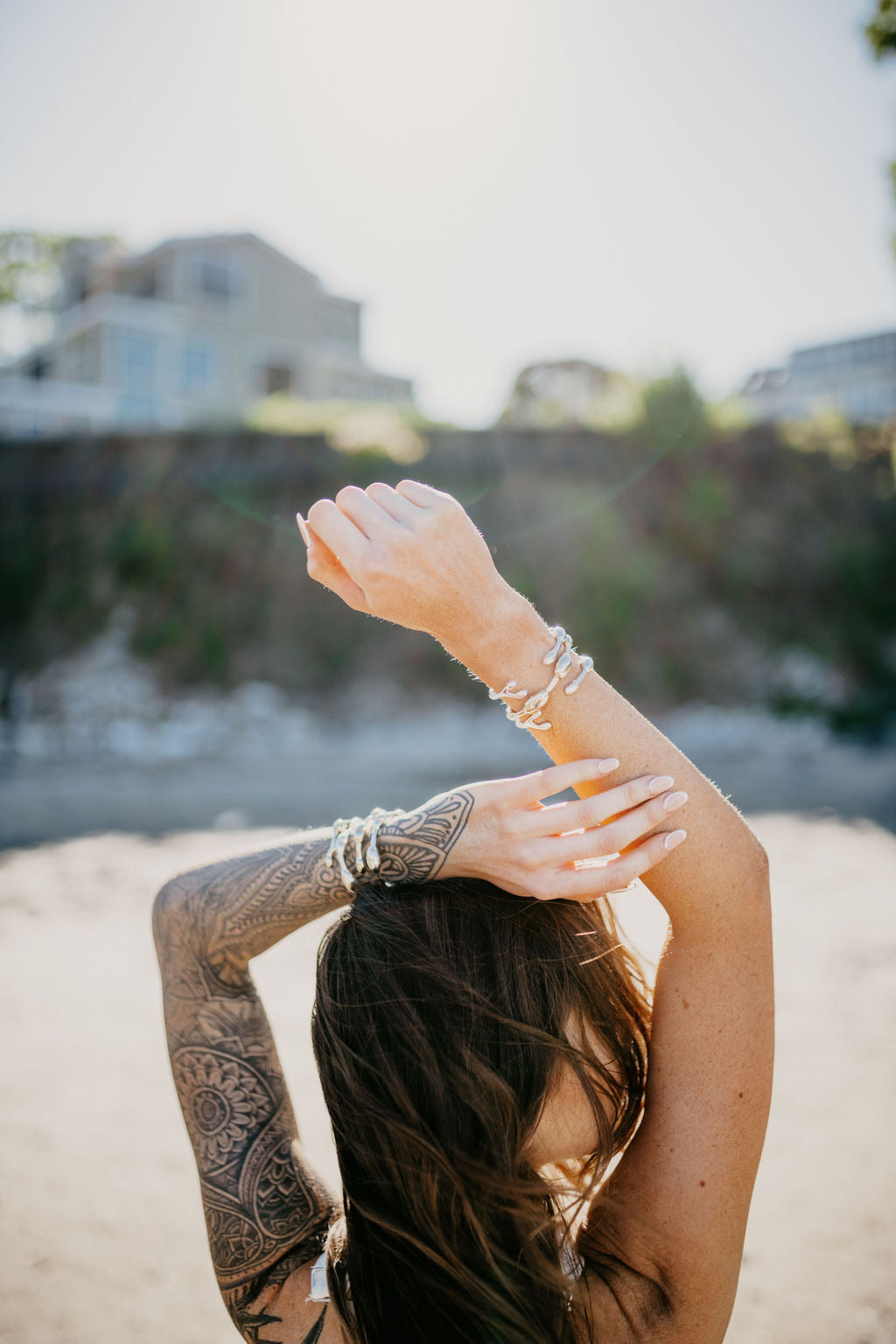 Seaweed Bracelet // in Polished Brass