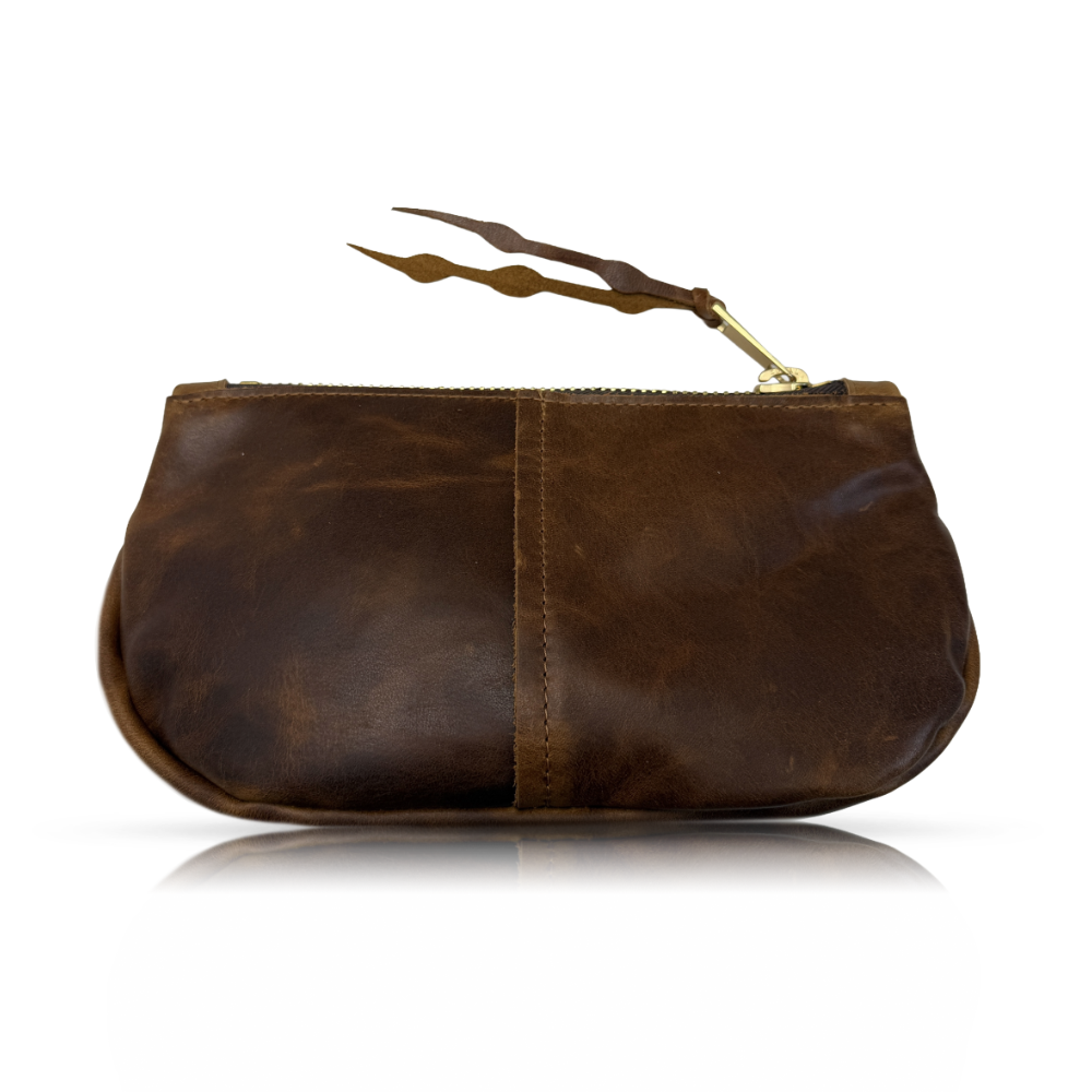 Makeup Bag // in Brown Tourmaline