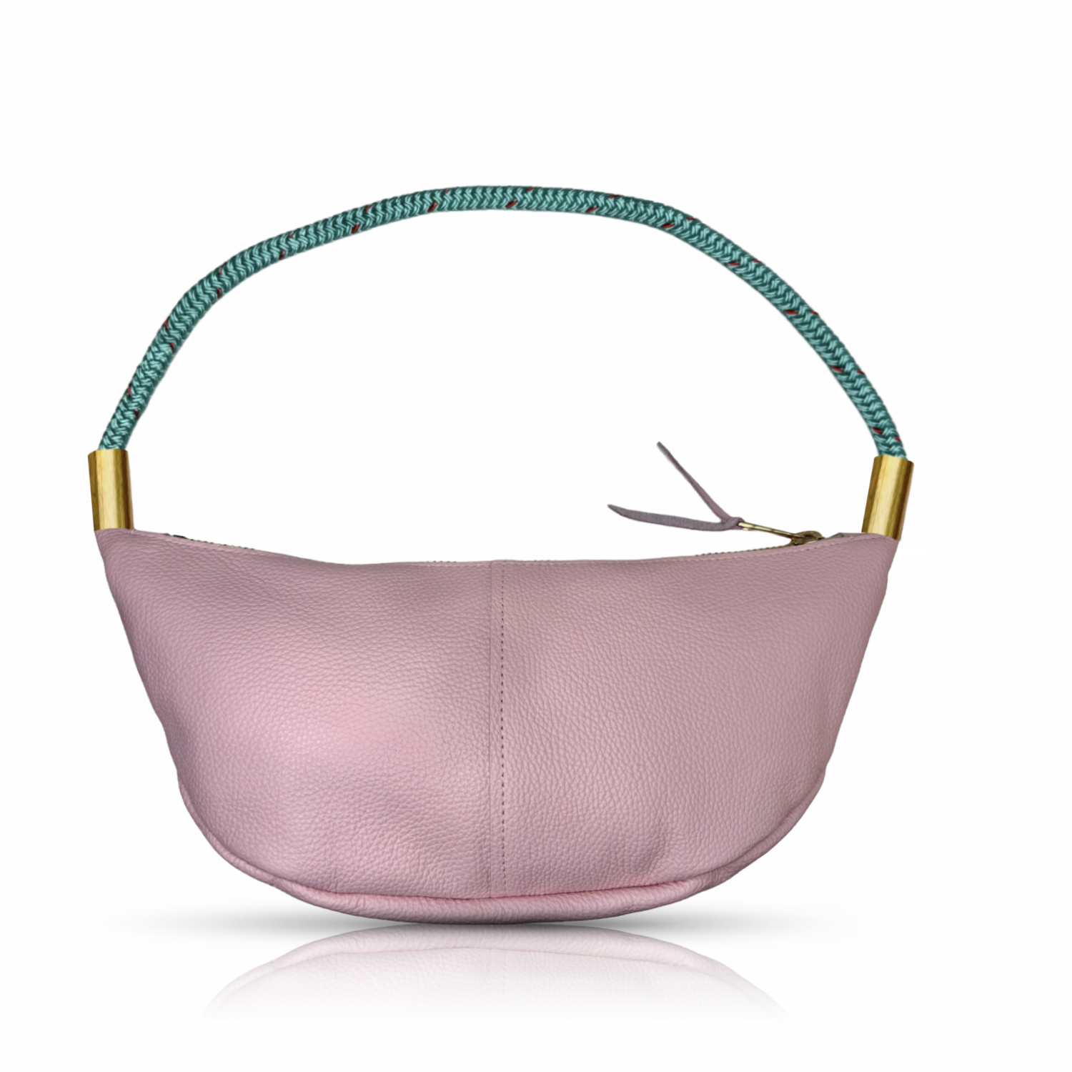 Sling // in Pink Petal with Seafoam Teal Rope