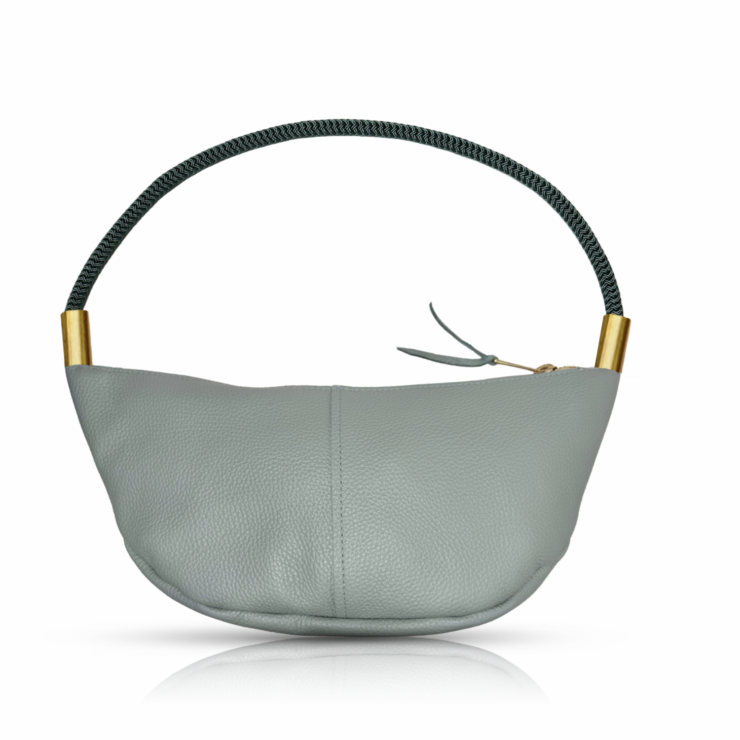 Sling // in Sea Glass Sage with Pine Green Rope