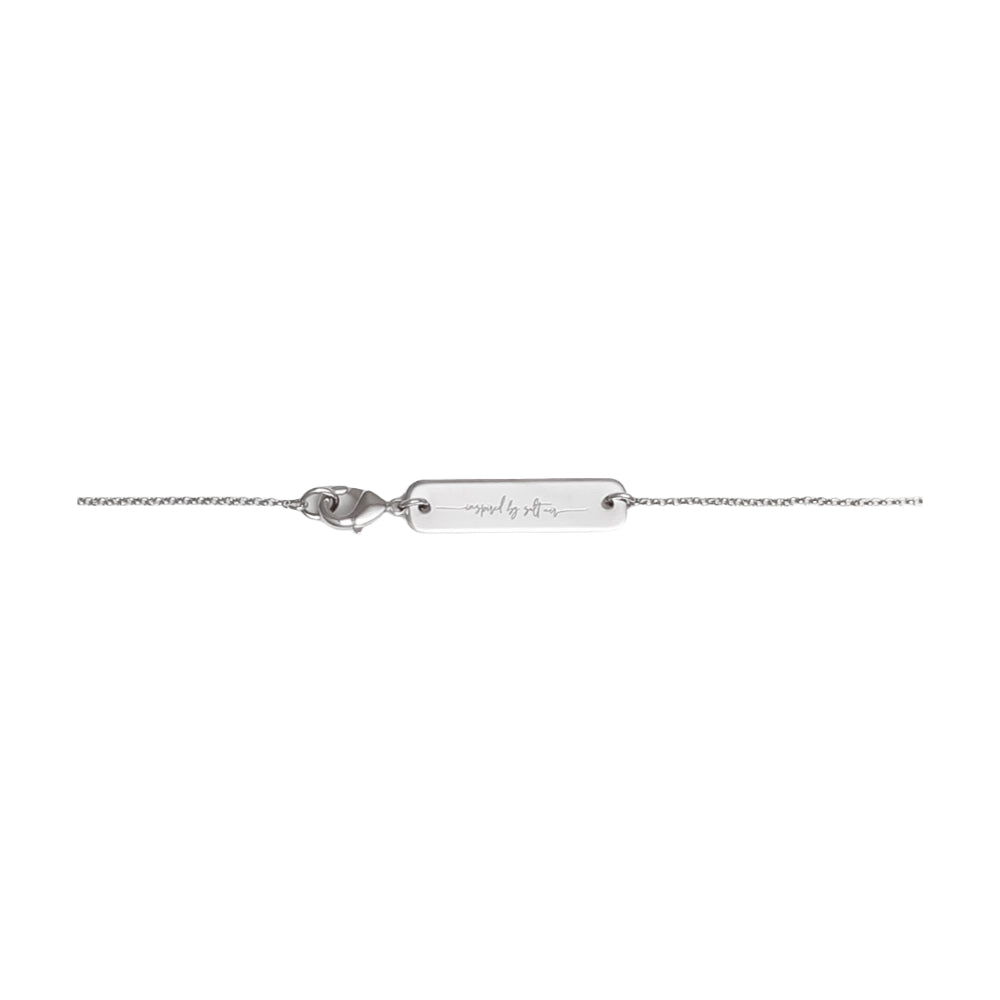 Seaweed Necklace // in Silver