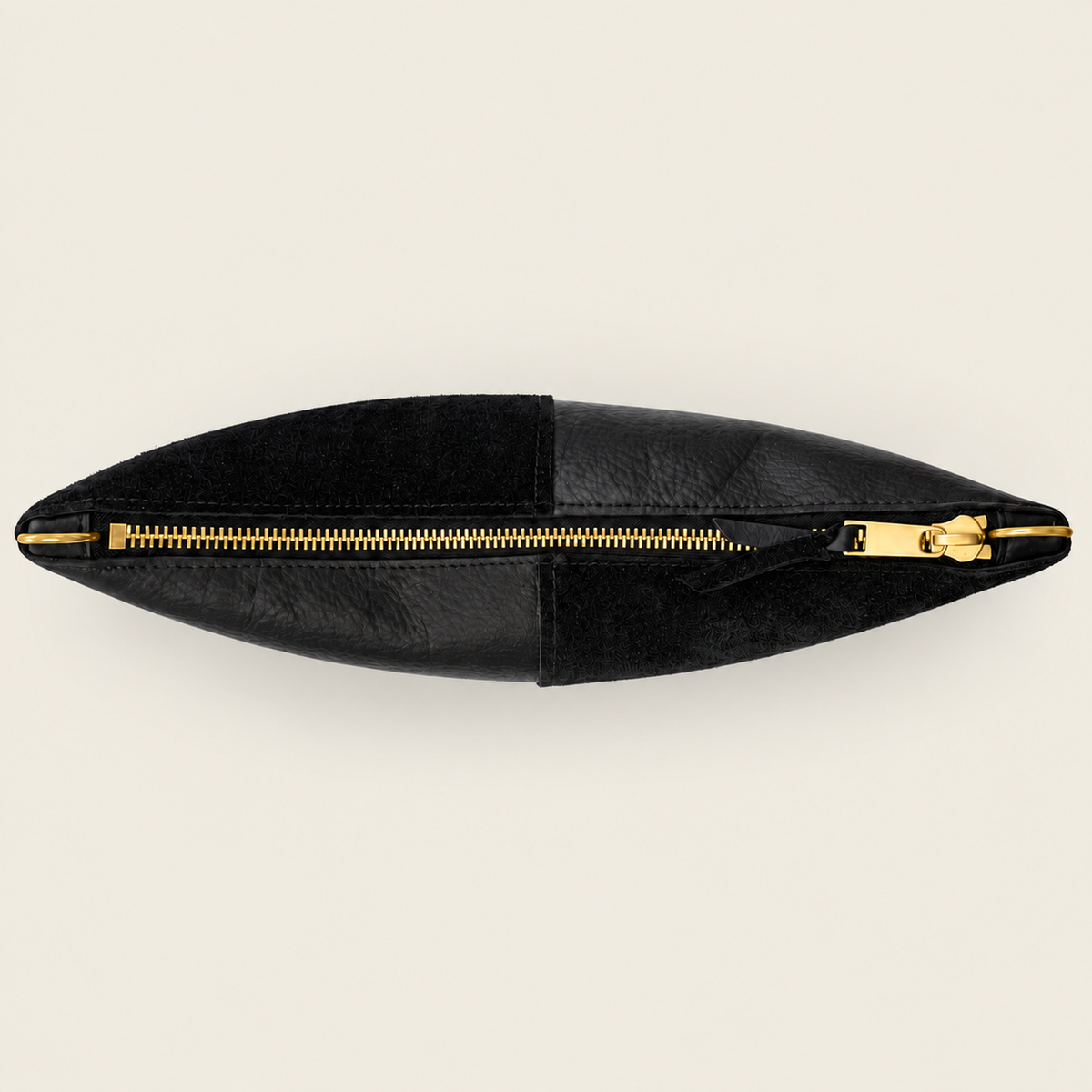 Convertible Sling in Black Leather
