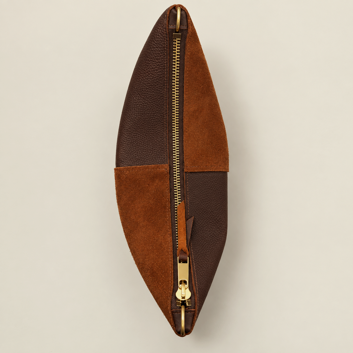 Convertible Sling in Brown Leather