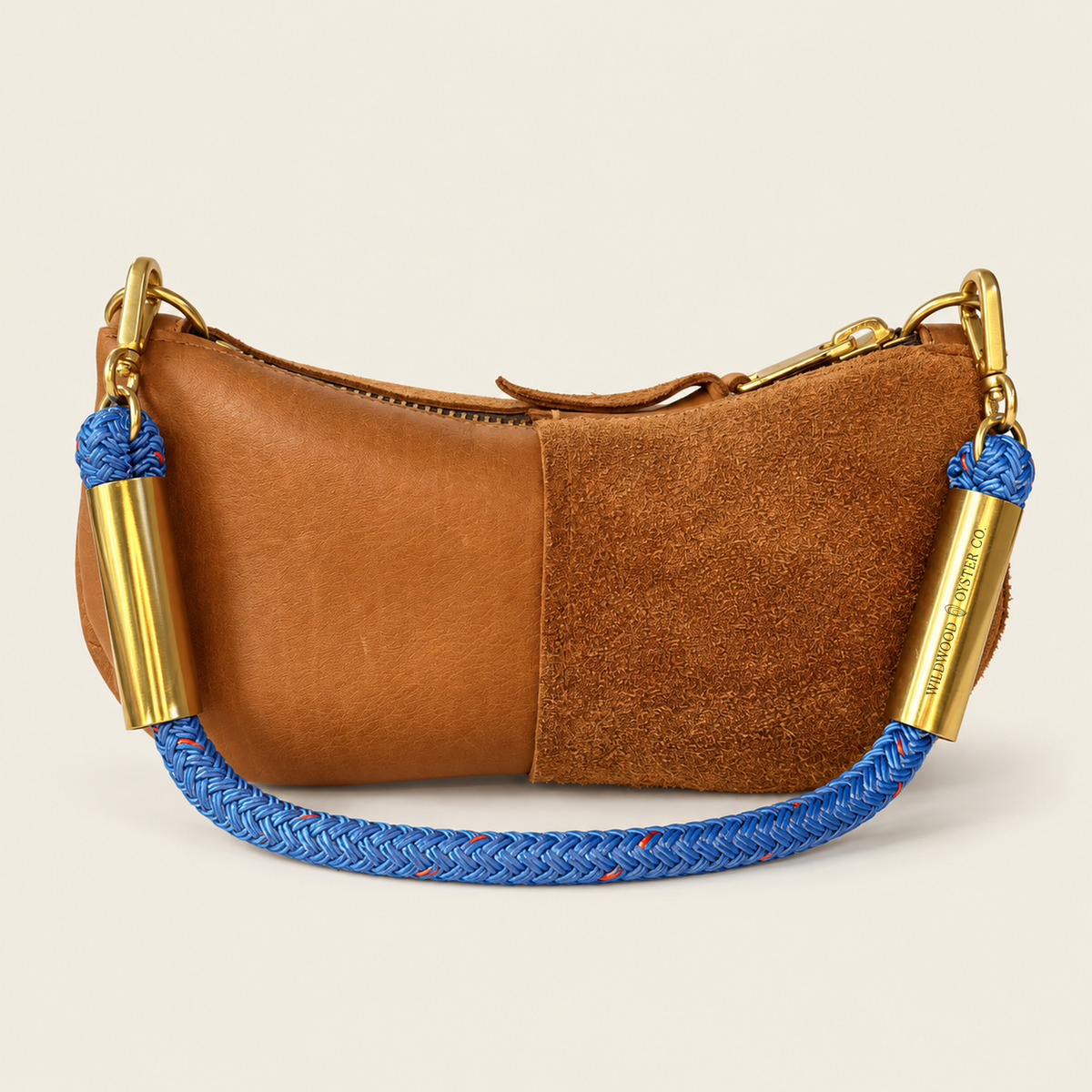 Convertible Zip Bag in Beach Nut Leather