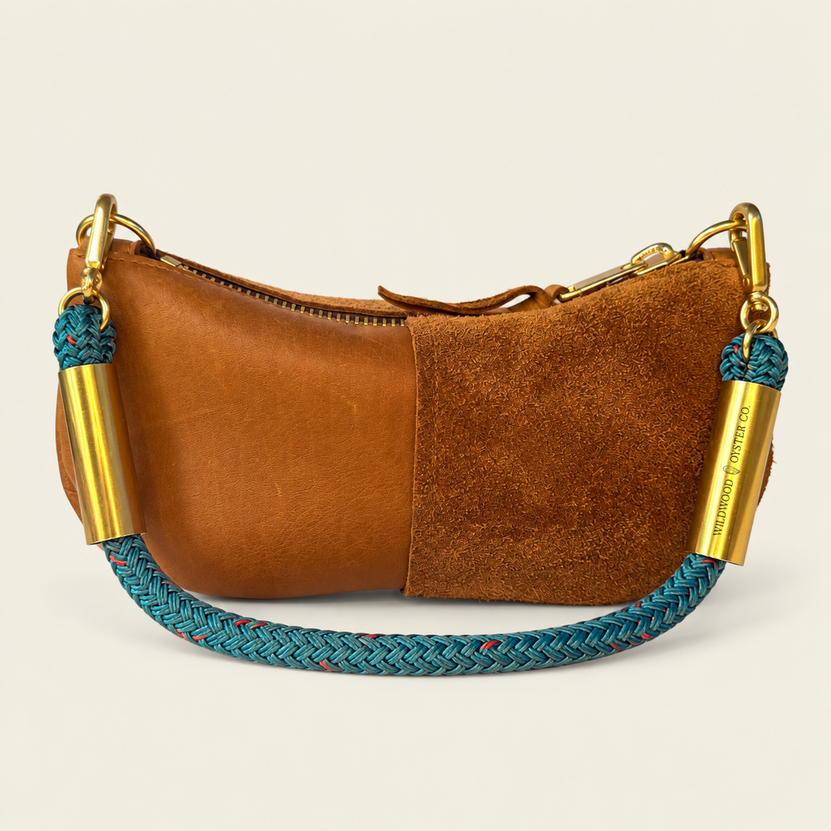 Convertible Zip Bag in Beach Nut Leather