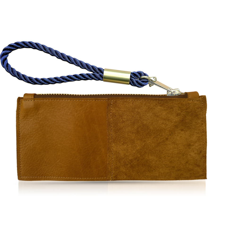 Clutch #Wristlet Color_New England Navy