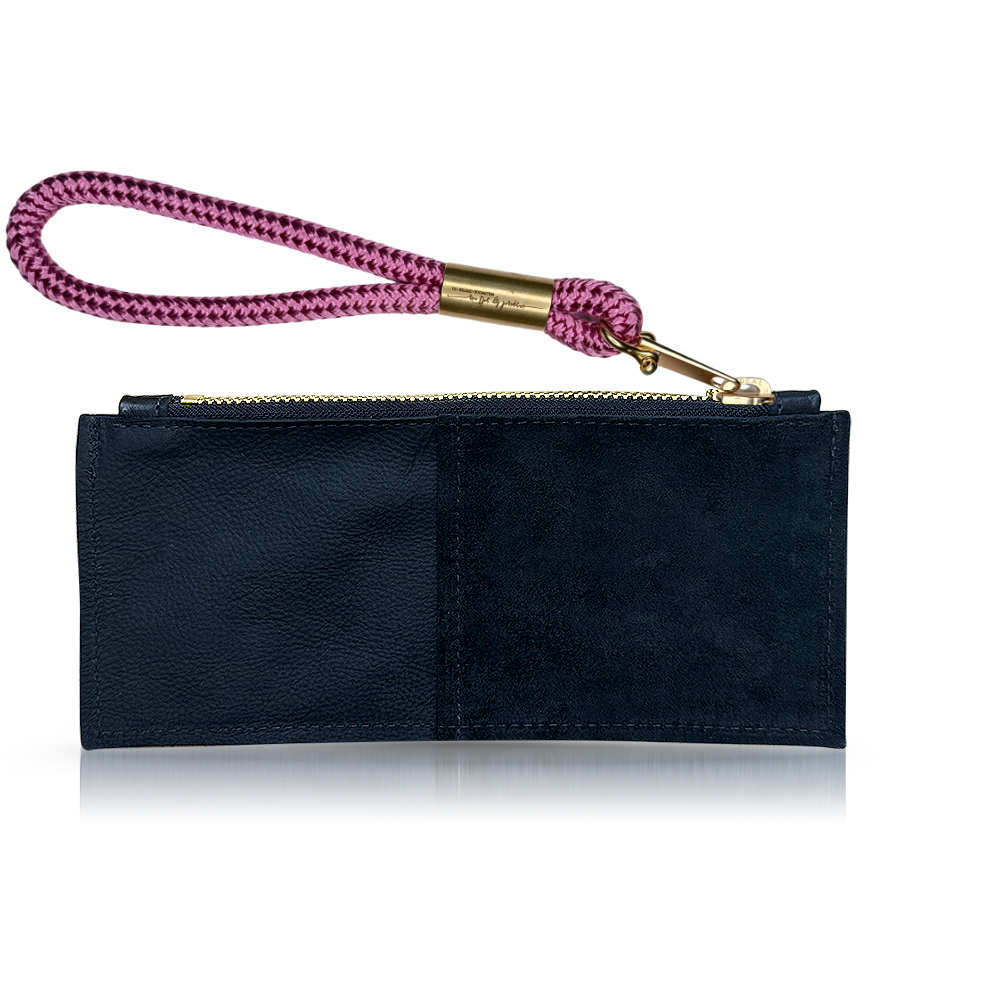 Clutch #Wristlet Color_Purple Beach Rose
