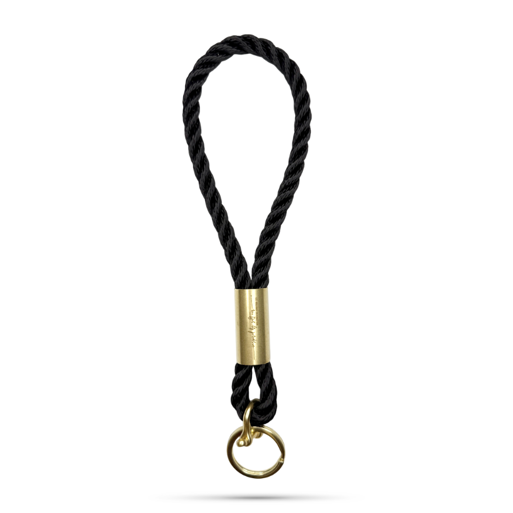 #Rope Wristlet Color_Summer Night Black