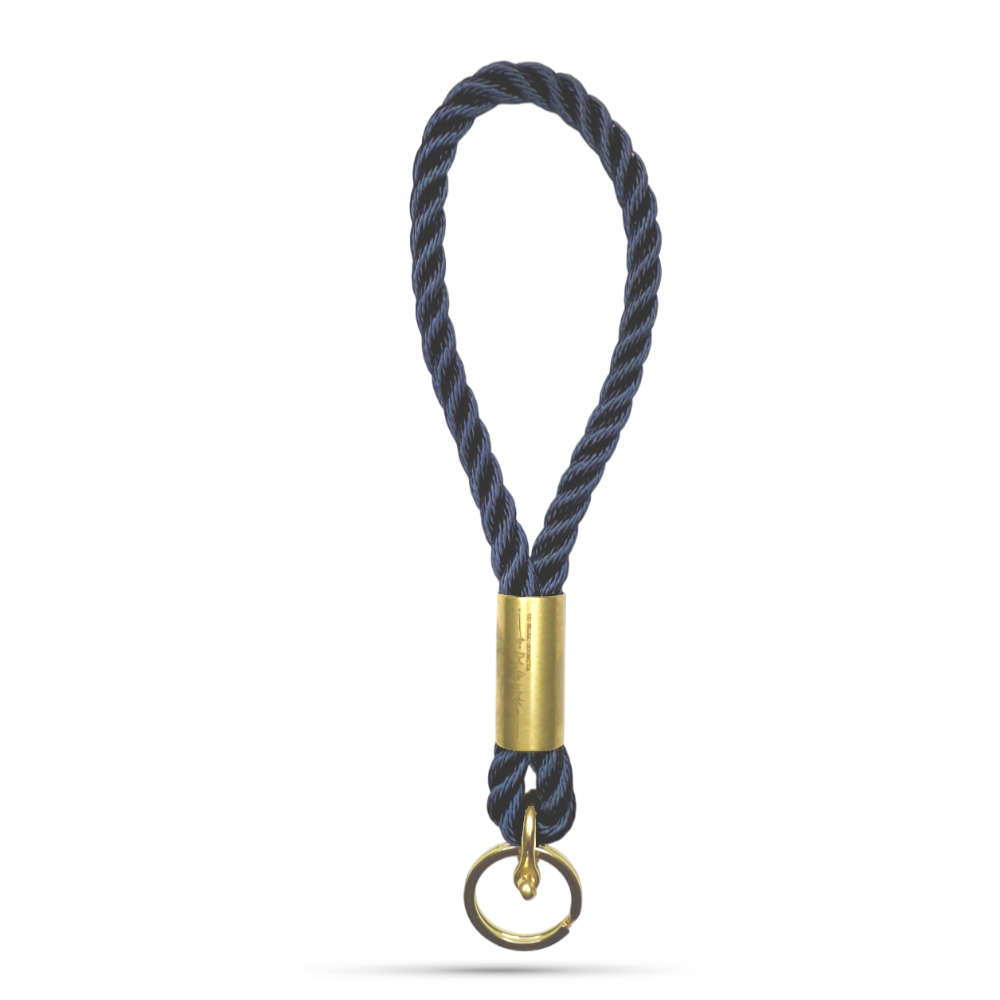 #Rope Wristlet Color_New England Navy