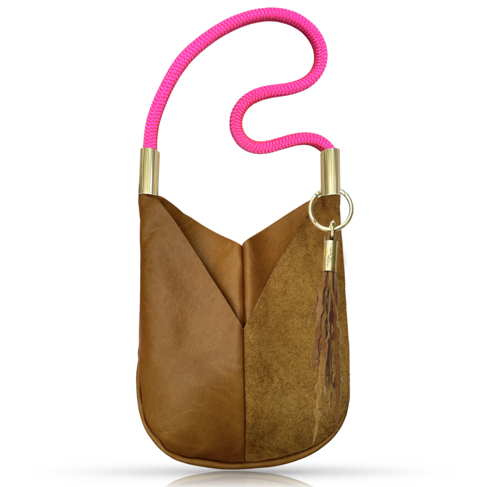 Original Wildwood Bag
Large Crossbody#Rope Color_Neon Pink#Add Ons_Add a Matching Seaweed Tassel (save $10)