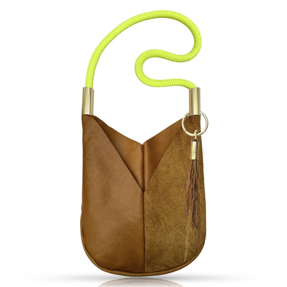 Original Wildwood Bag
Large Crossbody#Rope Color_Neon Yellow#Add Ons_Add a Matching Seaweed Tassel (save $10)