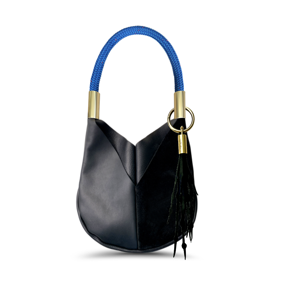 Original Wildwood Bag Small#Rope Color_Harborside Blue#Add Ons_Add a Matching Seaweed Tassel (save $10)