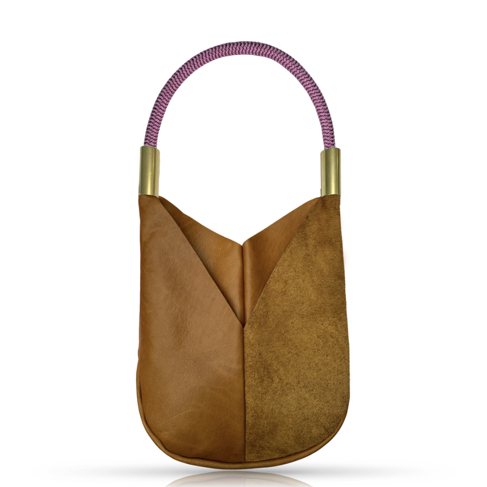 Original Wildwood Bag Large#Rope Color_Purple Beach Rose#Add Ons_Handbag Only
