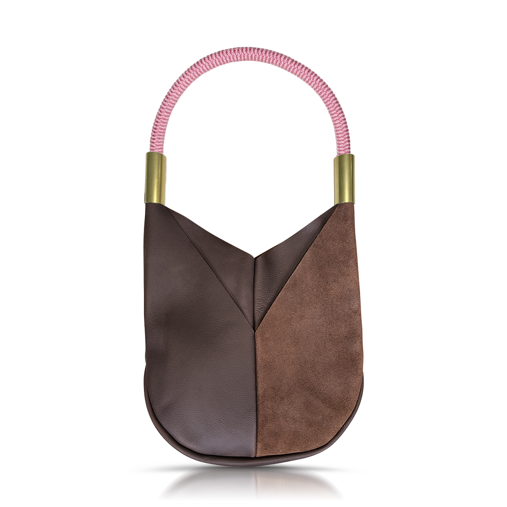 Original Wildwood Bag Large#Rope Color_Pink Beach Rose#Add Ons_Handbag Only