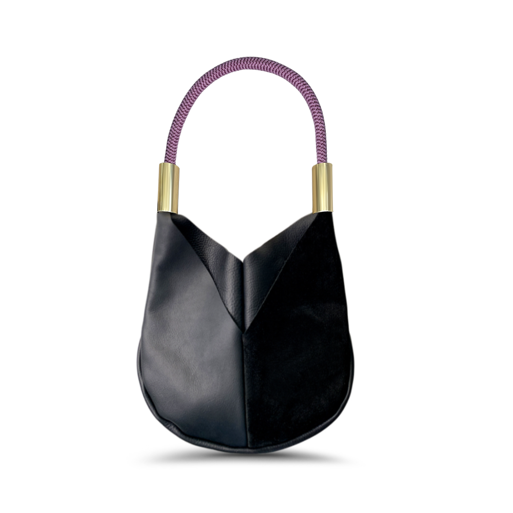Original Wildwood Bag Small#Rope Color_Purple Beach Rose#Add Ons_Handbag Only