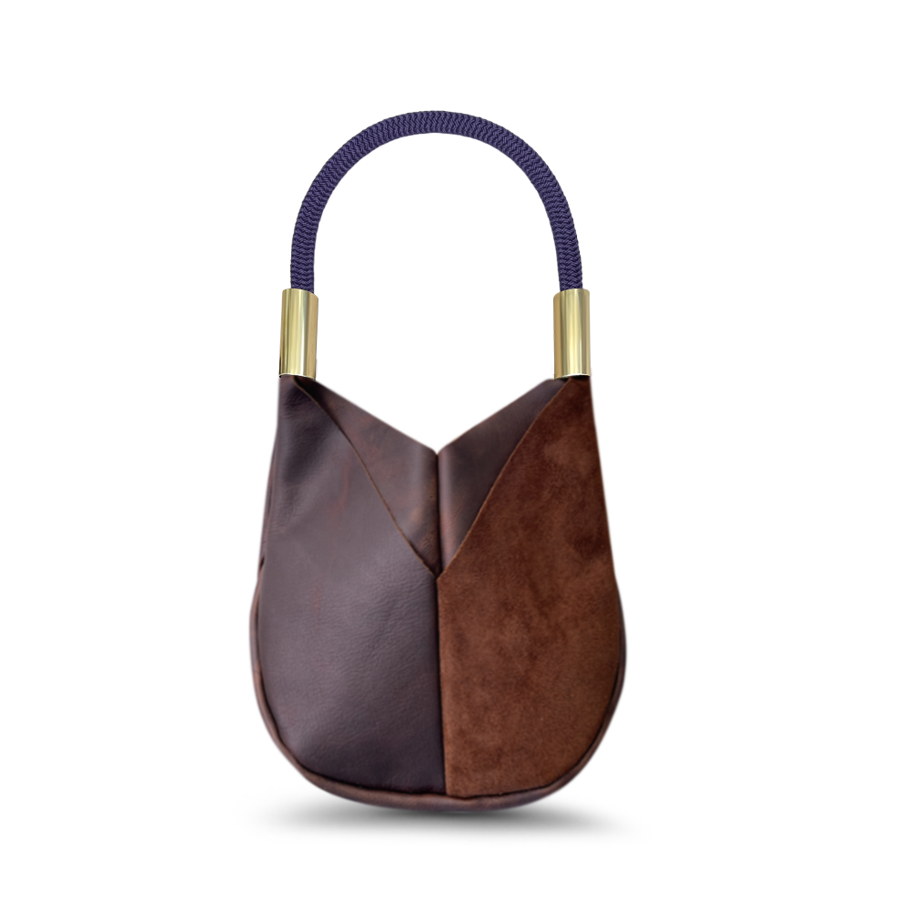 Original Wildwood Bag Small#Rope Color_Purple Mussel Shell#Add Ons_Handbag Only