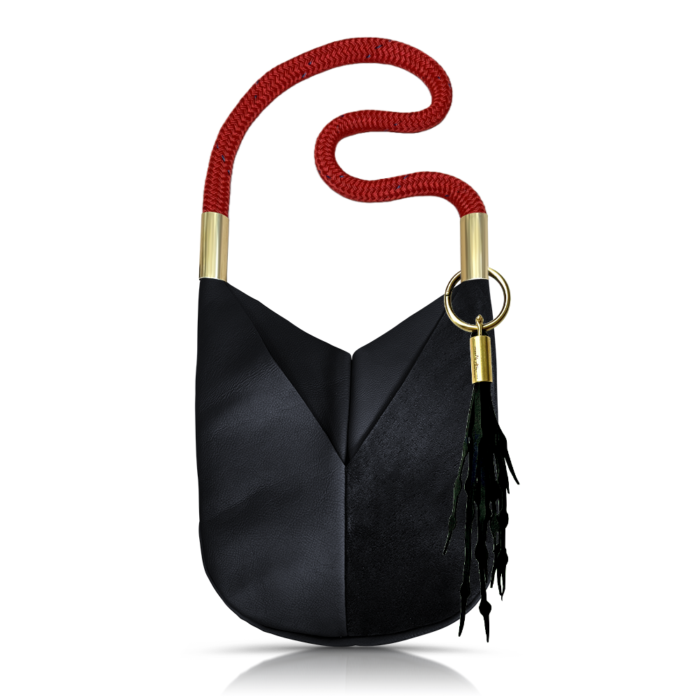 Original Wildwood Bag
Large Crossbody#Rope Color_Winterberry Red#Add Ons_Add a Matching Seaweed Tassel (save $10)