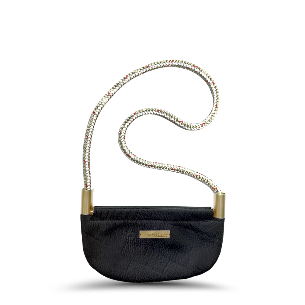 Oyster Shell #Rope Color_Oyster Shell Gold#Rope Handle Length_Shoulder (35")#Add Ons_Handbag Only