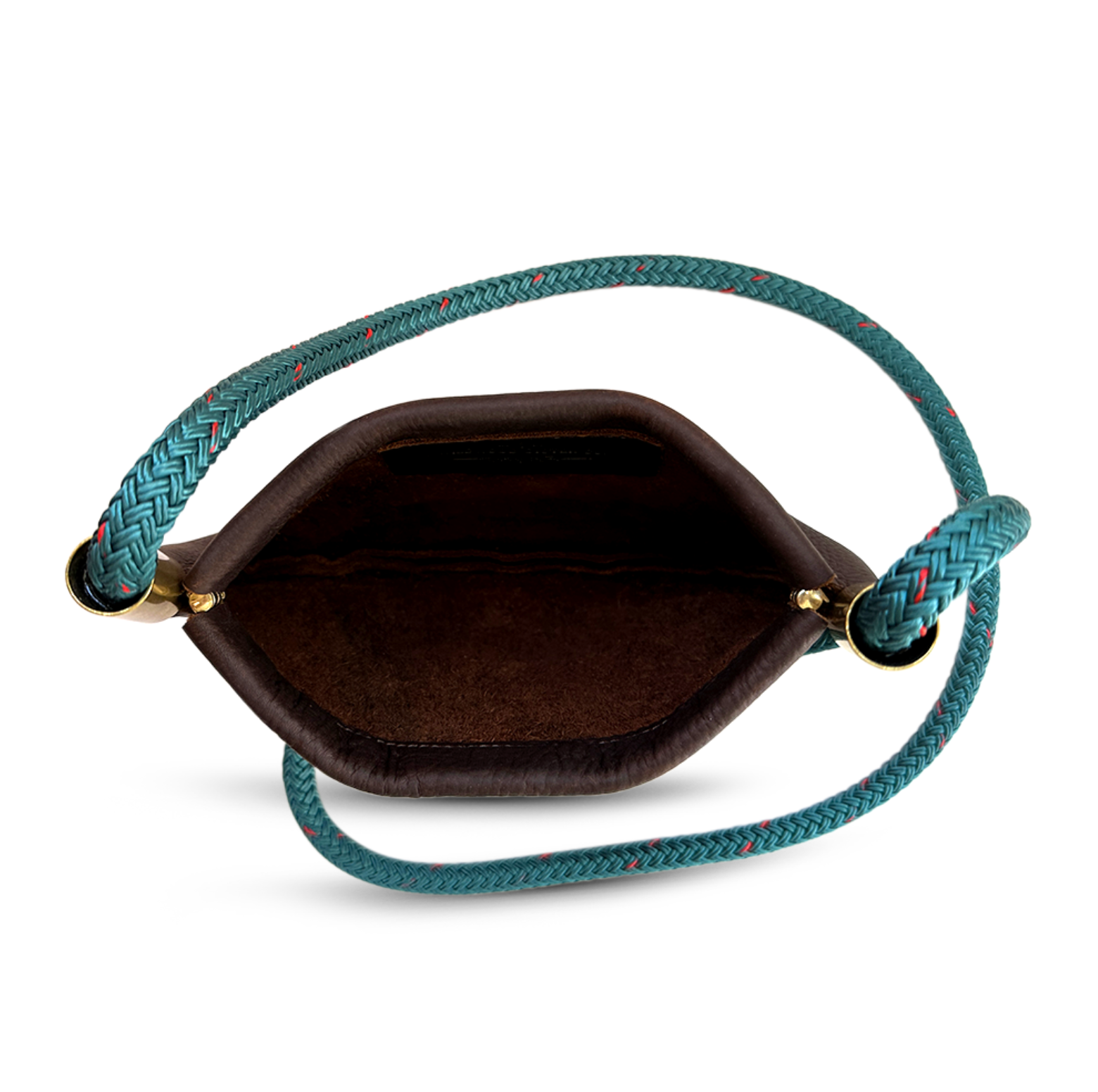 Oyster Shell #Rope Color_Seaside Teal#Rope Handle Length_Crossbody (50")#Add Ons_Handbag Only