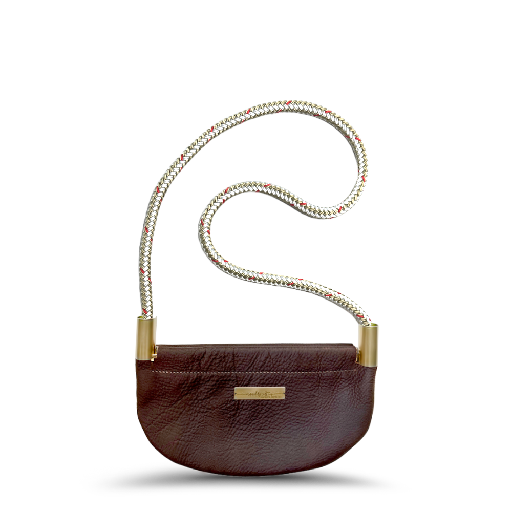 Oyster Shell #Rope Color_Oyster Shell Gold#Rope Handle Length_Shoulder (35")#Add Ons_Handbag Only