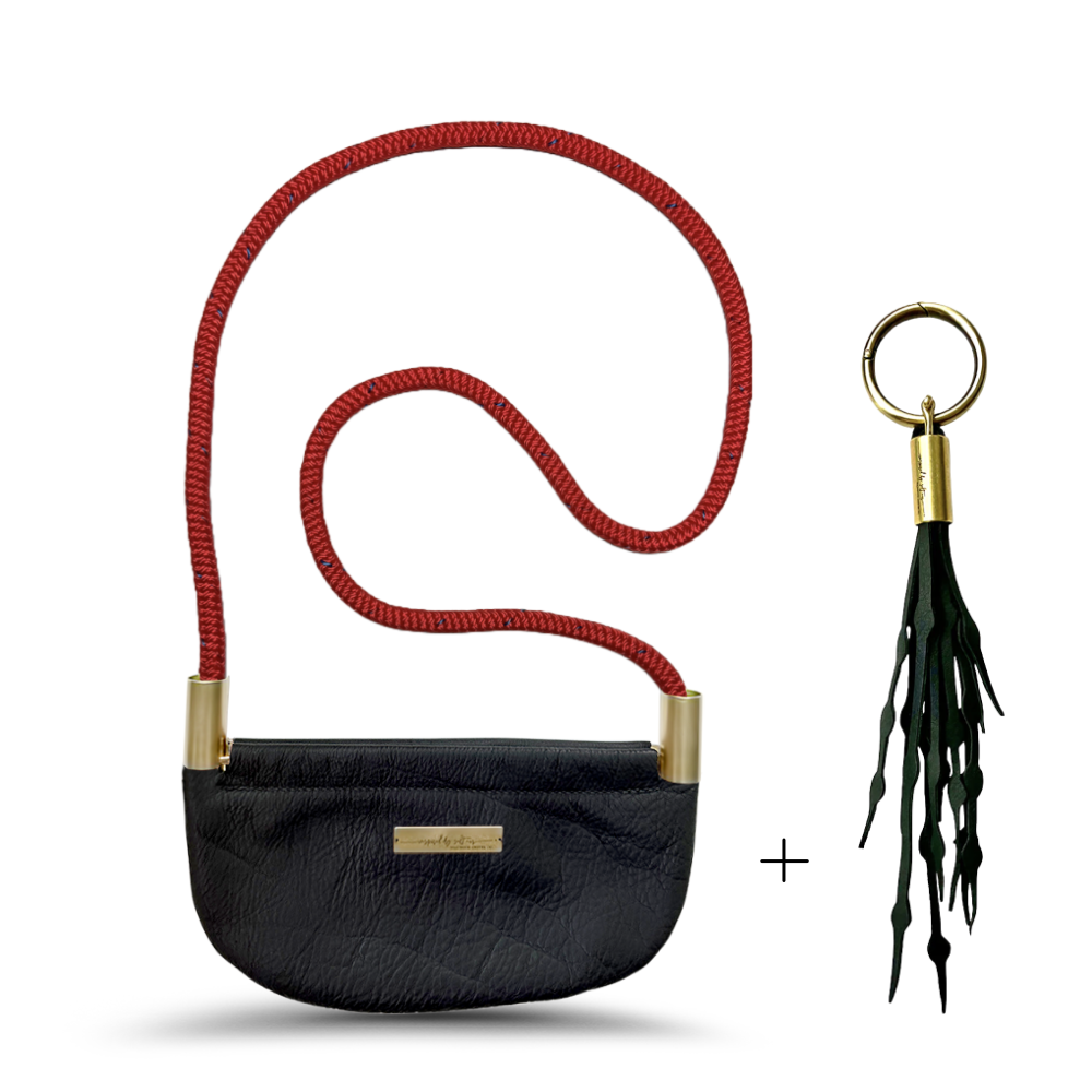 #Rope Color_Winterberry Red#Rope Handle Length_Crossbody (50")#Add Ons_Add a Matching Seaweed Tassel (save $10)