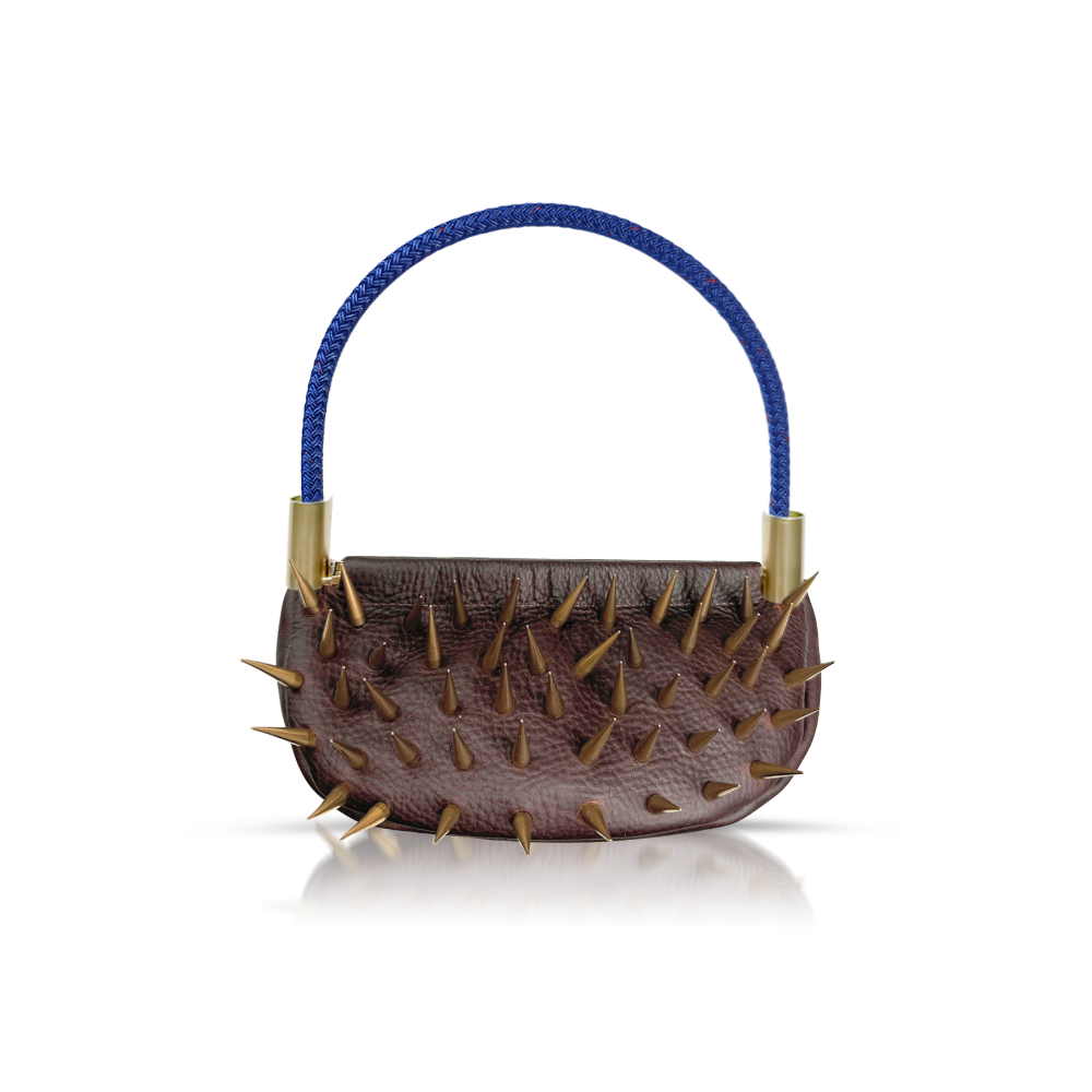 Sea Urchin Bag // Kaiya in Brown Leather