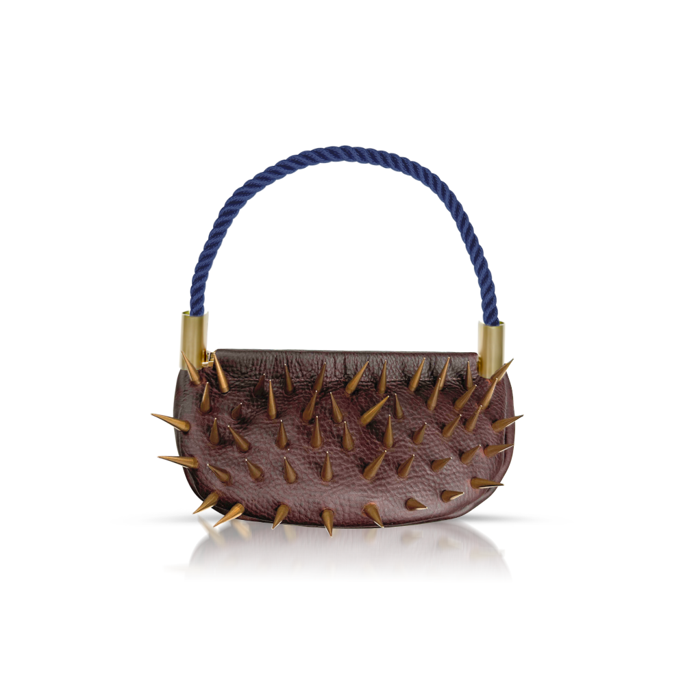 Sea Urchin Bag // Kaiya in Brown Leather