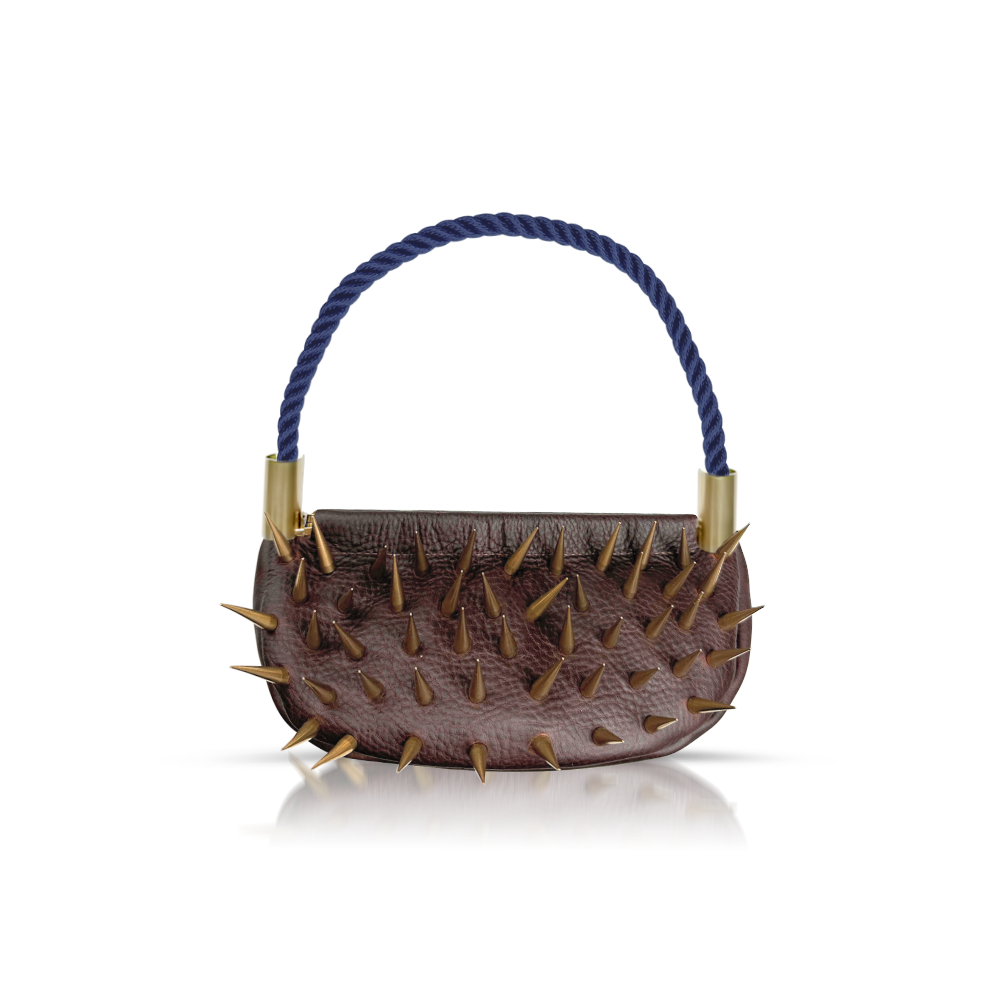 Sea Urchin Bag // Kaiya in Brown Leather