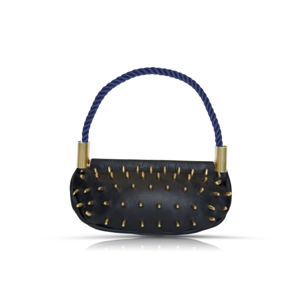 Sea Urchin Bag #Rope Color_New England Navy