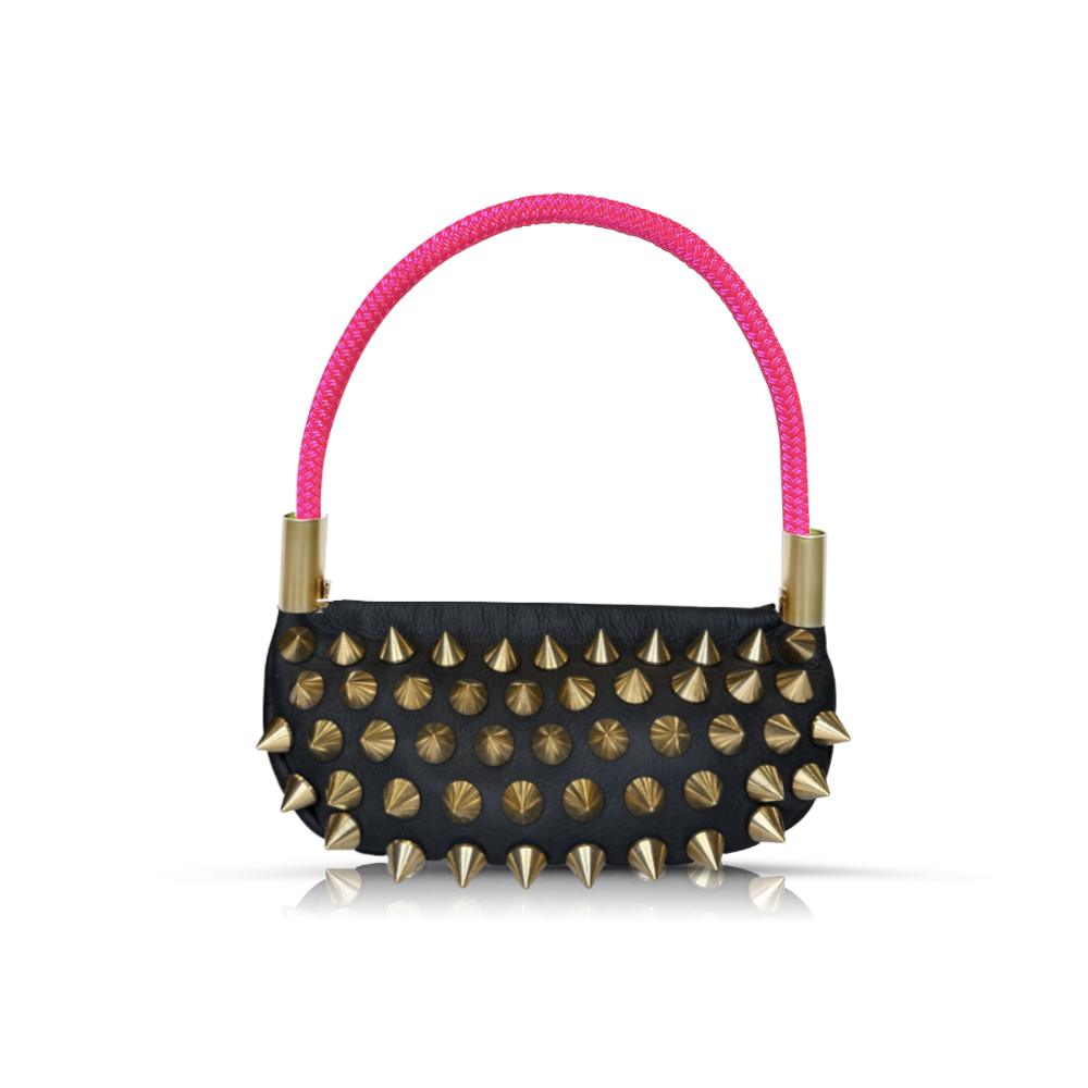 Sea Urchin Bag #Rope Color_Neon Pink