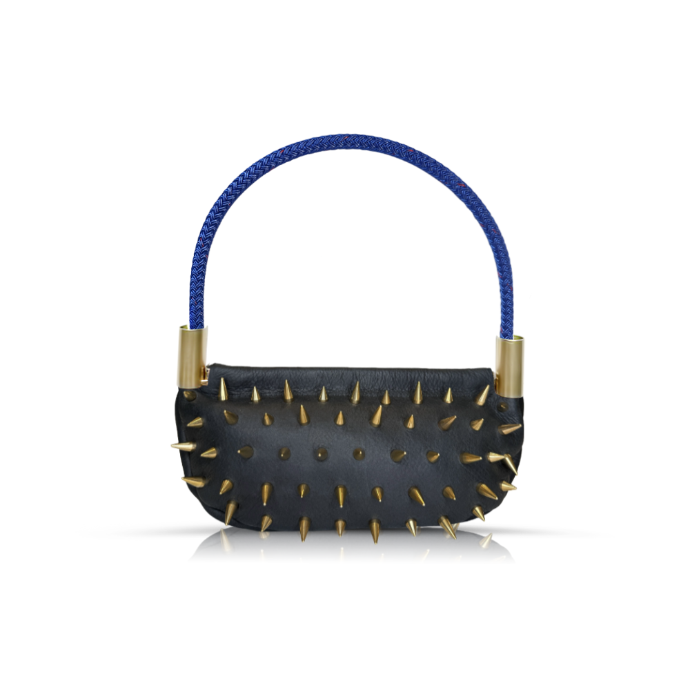 Sea Urchin Bag #Rope Color_Harborside Blue