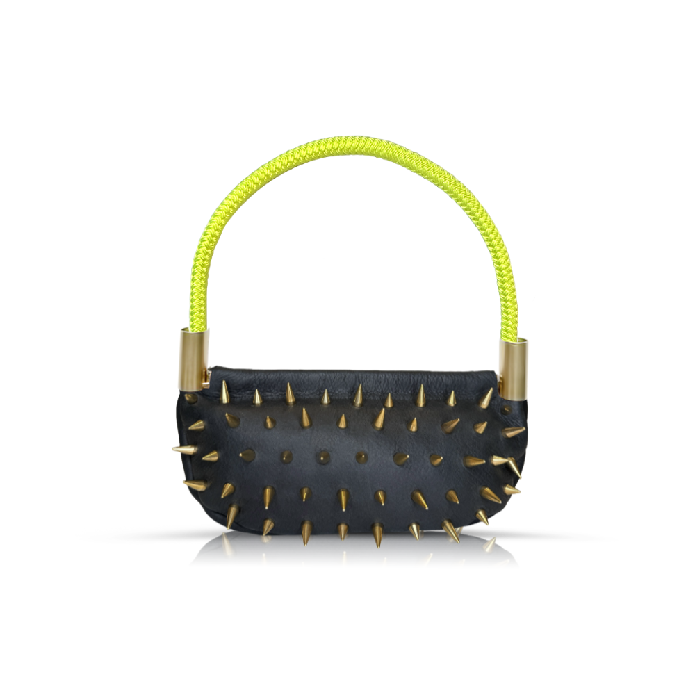 Sea Urchin Bag #Rope Color_Neon Yellow