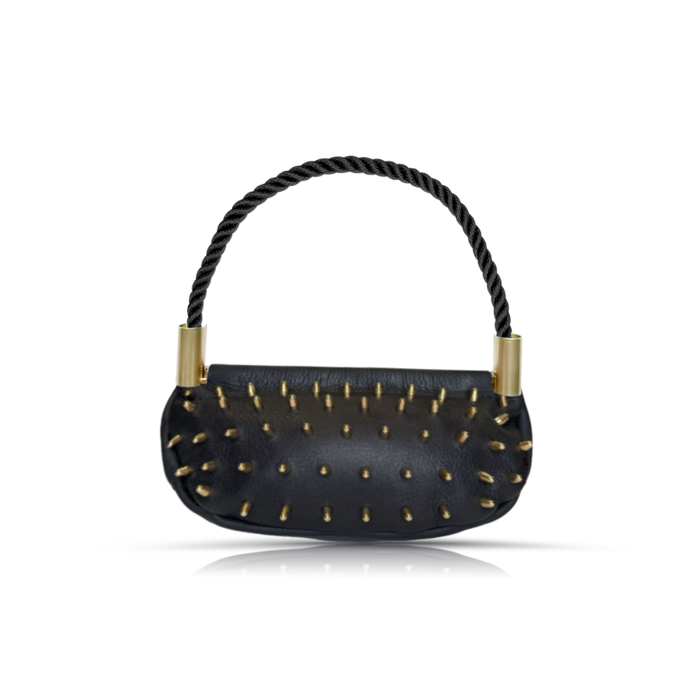 Sea Urchin Bag #Rope Color_Summer Night Black