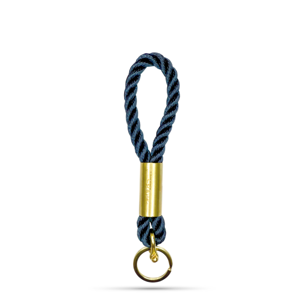 #Rope Wristlet Color_New England Navy