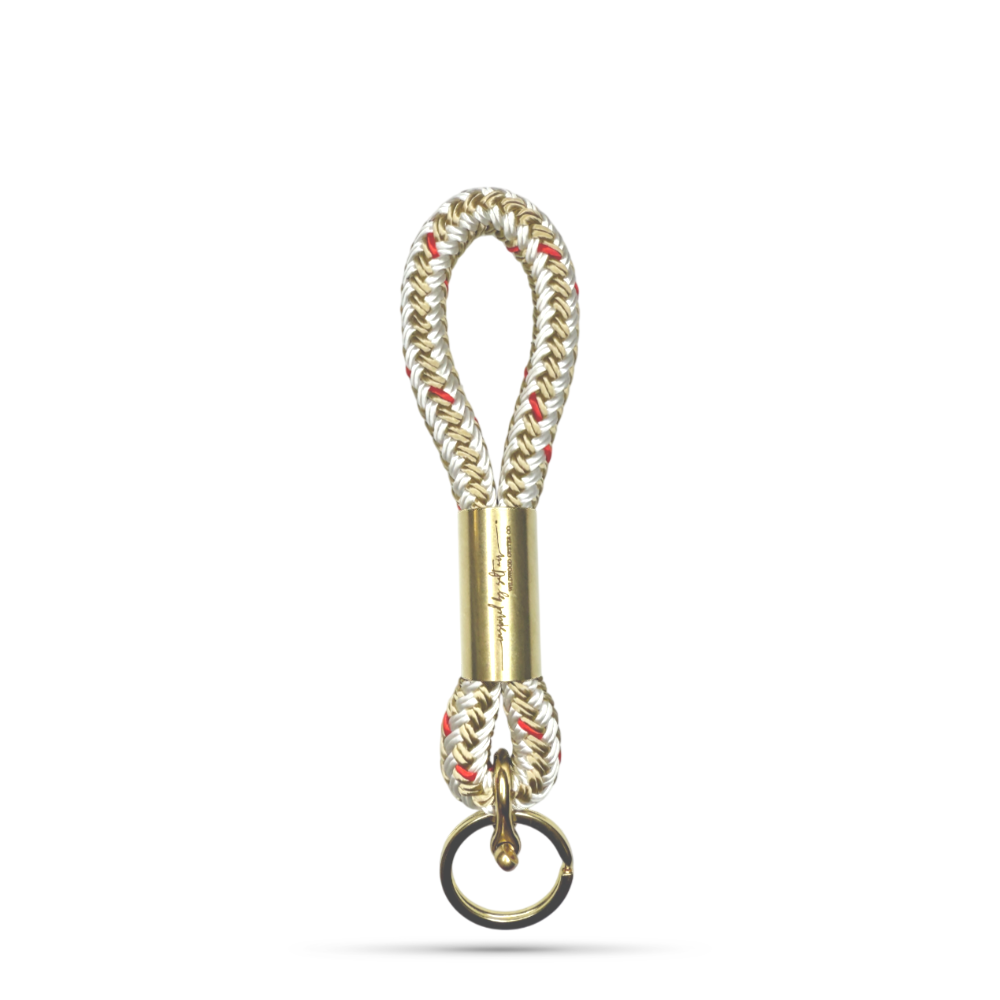 #Rope Wristlet Color_Oyster Shell Gold