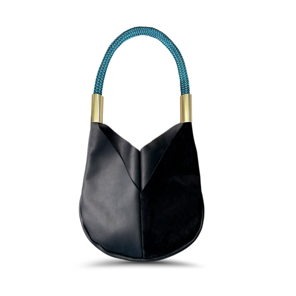 Original Wildwood Bag Small#Rope Color_Seaside Teal#Add Ons_Handbag Only