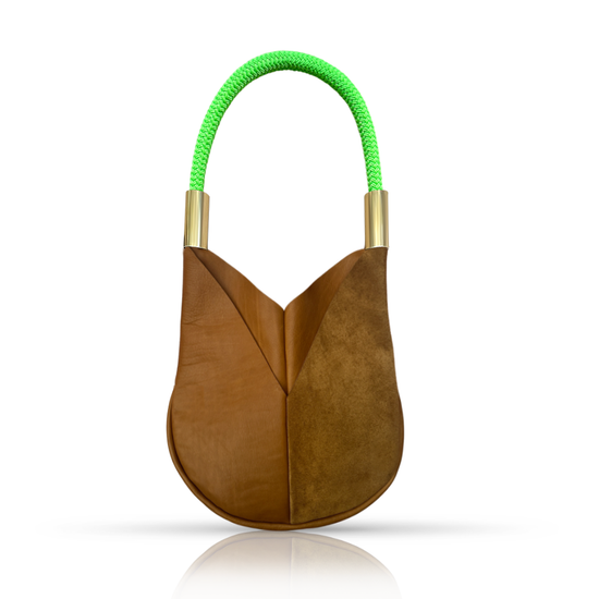 Wildwood Oyster Co. Beach Nut Leather Small Tote