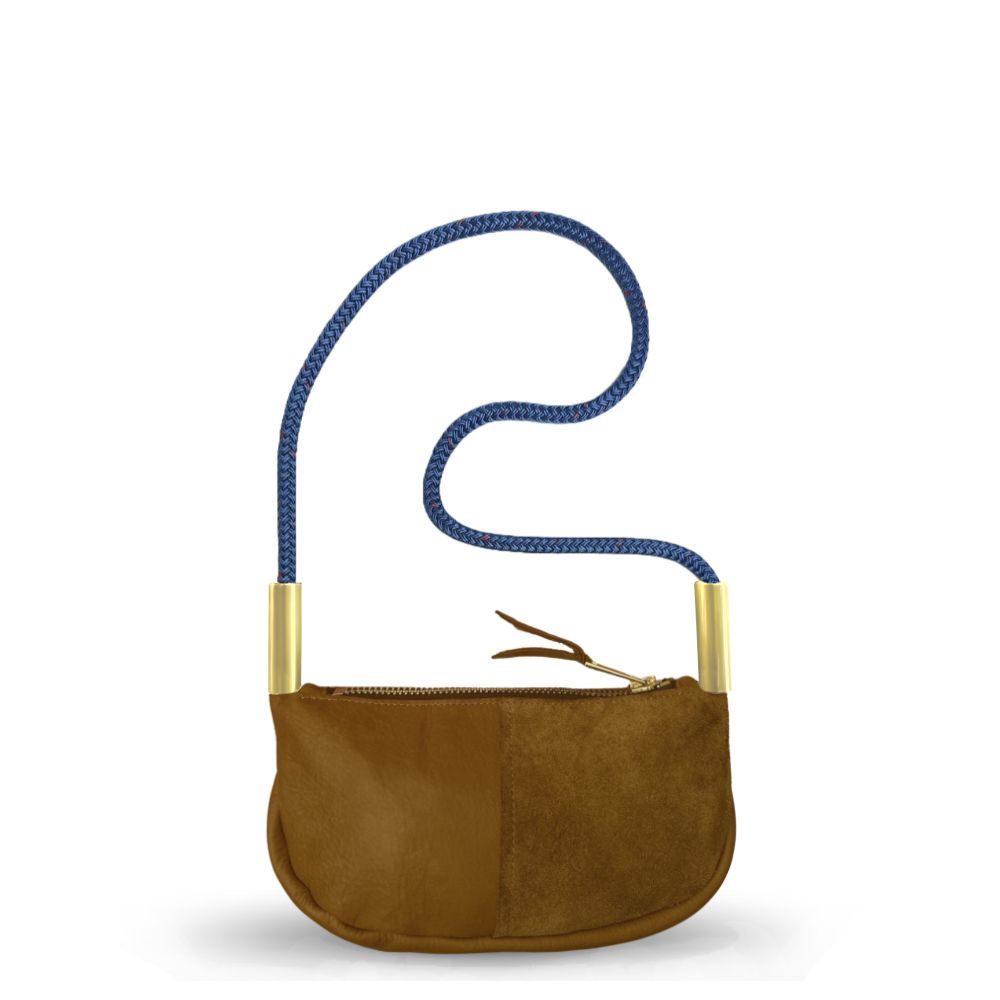 Zip Crossbody #Rope Color_Harborside Blue#Rope Handle Length_Shoulder (35")#Add Ons_Handbag Only