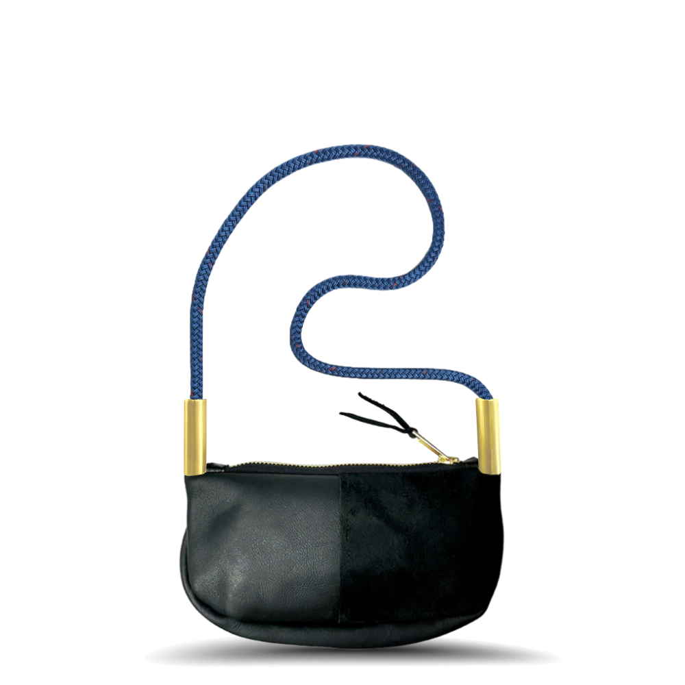 Zip Crossbody #Rope Color_Harborside Blue#Rope Handle Length_Shoulder (35")#Add Ons_Handbag Only