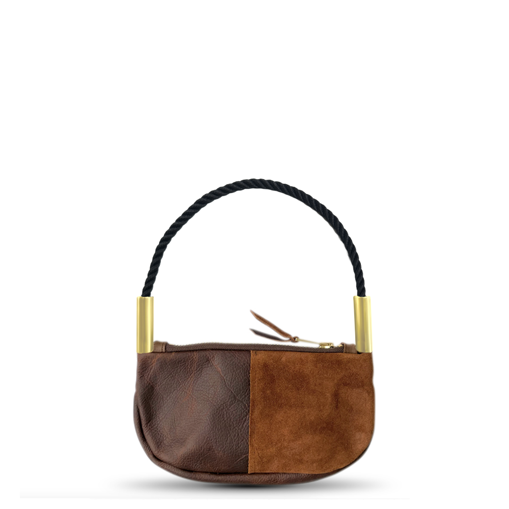 Zip Crossbody #Rope Color_Summer Night Black#Rope Handle Length_Wrist (19")#Add Ons_Handbag Only