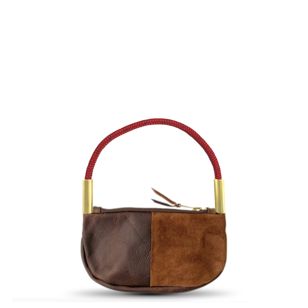 Zip Crossbody #Rope Color_Winterberry Red#Rope Handle Length_Wrist (19")#Add Ons_Handbag Only