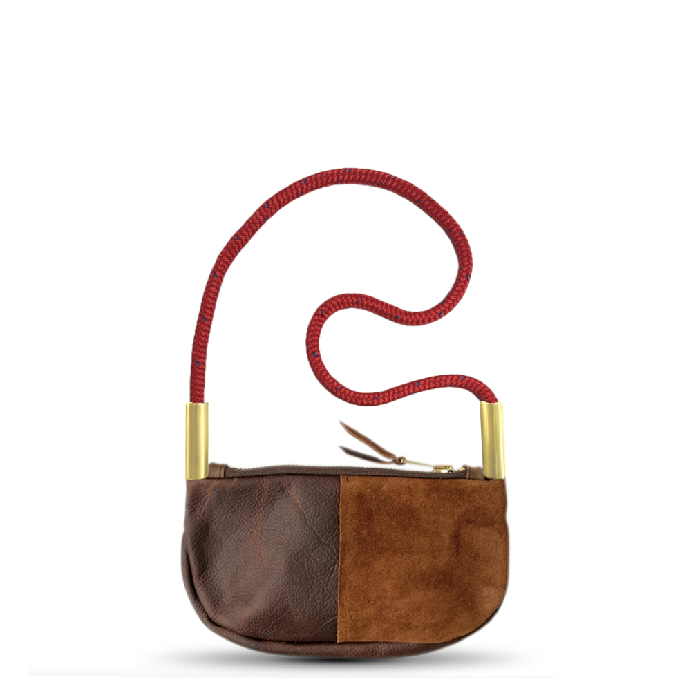 Zip Crossbody #Rope Color_Winterberry Red#Rope Handle Length_Shoulder (35")#Add Ons_Handbag Only