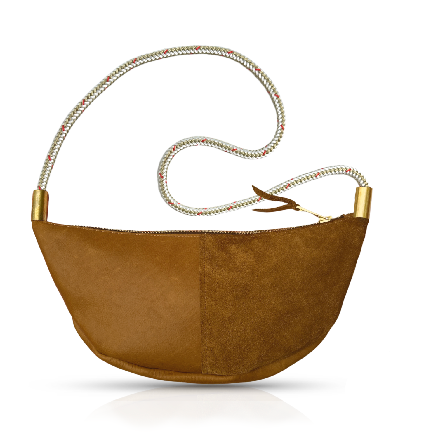 Sling #Rope Color_Oyster Shell Gold#Rope Handle Length_Short Crossbody (40”)#Add Ons_Handbag Only