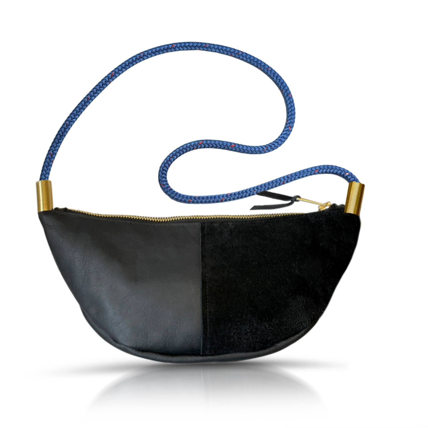 Sling #Rope Color_Harborside Blue#Rope Handle Length_Short Crossbody (40”)#Add Ons_Handbag Only