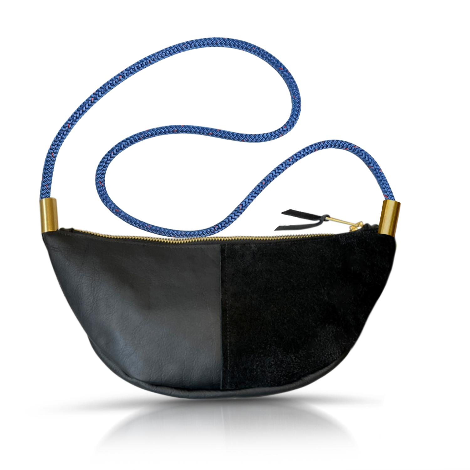 Sling #Rope Color_Harborside Blue#Rope Handle Length_Long Crossbody (50")#Add Ons_Handbag Only