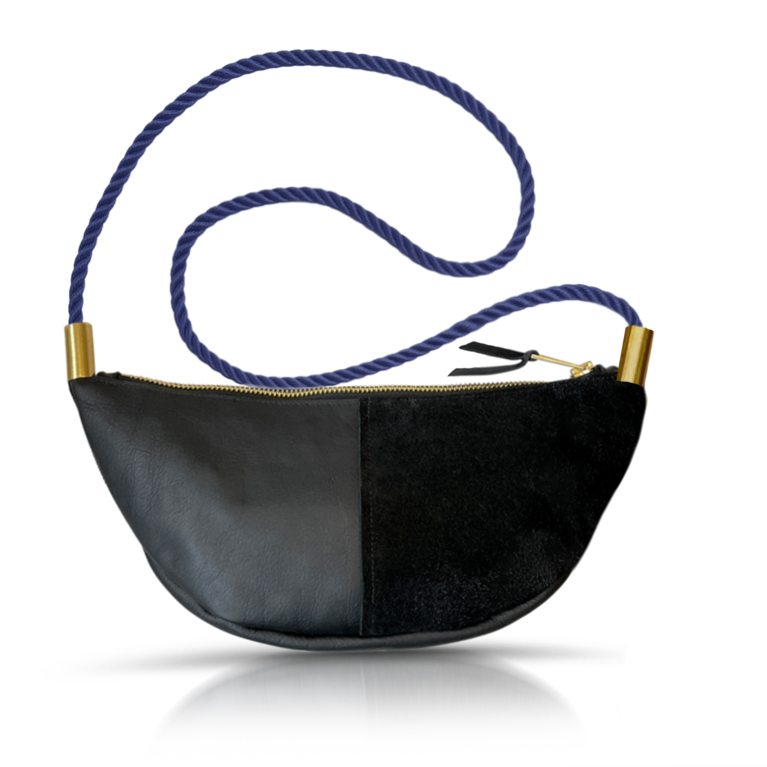 Sling #Rope Color_New England Navy#Rope Handle Length_Long Crossbody (50")#Add Ons_Handbag Only