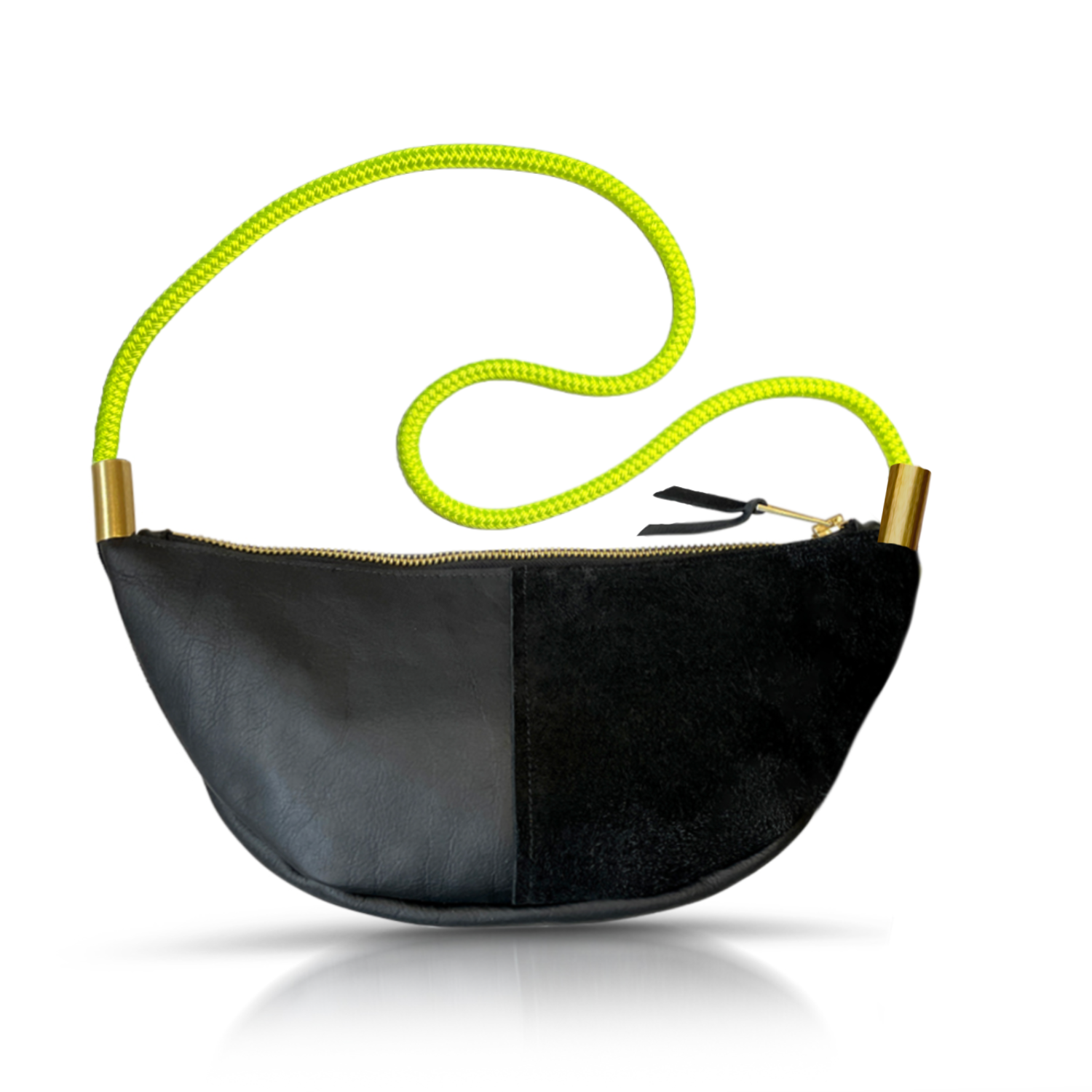 Sling #Rope Color_Neon Yellow#Rope Handle Length_Short Crossbody (40”)#Add Ons_Handbag Only