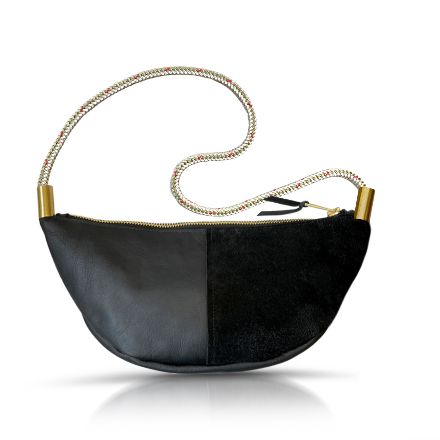 Sling #Rope Color_Oyster Shell Gold#Rope Handle Length_Long Shoulder (35”)#Add Ons_Handbag Only