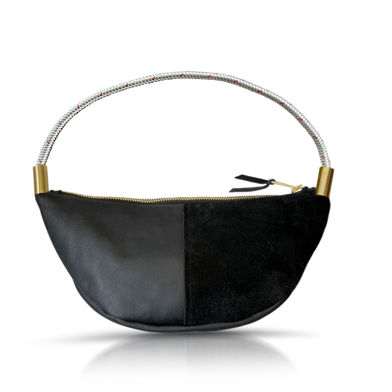 Sling #Rope Color_Oyster Shell Gold#Rope Handle Length_Short Shoulder (25”)#Add Ons_Handbag Only